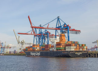 Hapag Lloyd Containerschiff