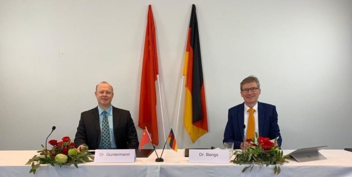 Guntermann, CICCPS, ECTT, Bengs, ECP, Sino-German Memorandum_201208_2 CICCPS, ECTT, ECMDC und ECP unterzeichnen Memorandum