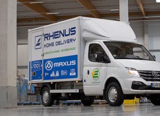 Rhenus testet E-Van von SAIC Motors Group