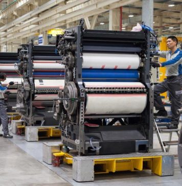 Heidelberger Druckmaschinen produziert in China auch für den Export Heidelberger Druckmaschinen produziert in China für den Export