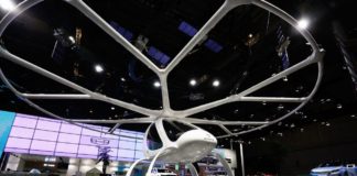 Volocopter-Premiere am Geely-Stand in China