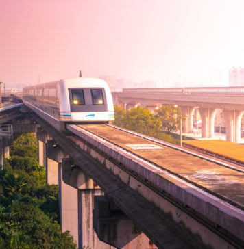 世界最快的磁悬浮列车 Magnetschwebebahn